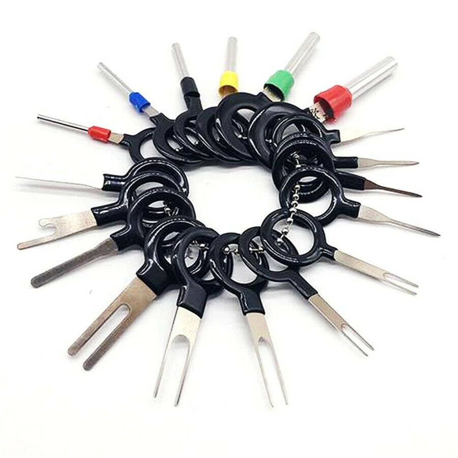 36pc Motorcycle ATV Plug Terminal Extraction Connector Pin Extractor Puller Tool