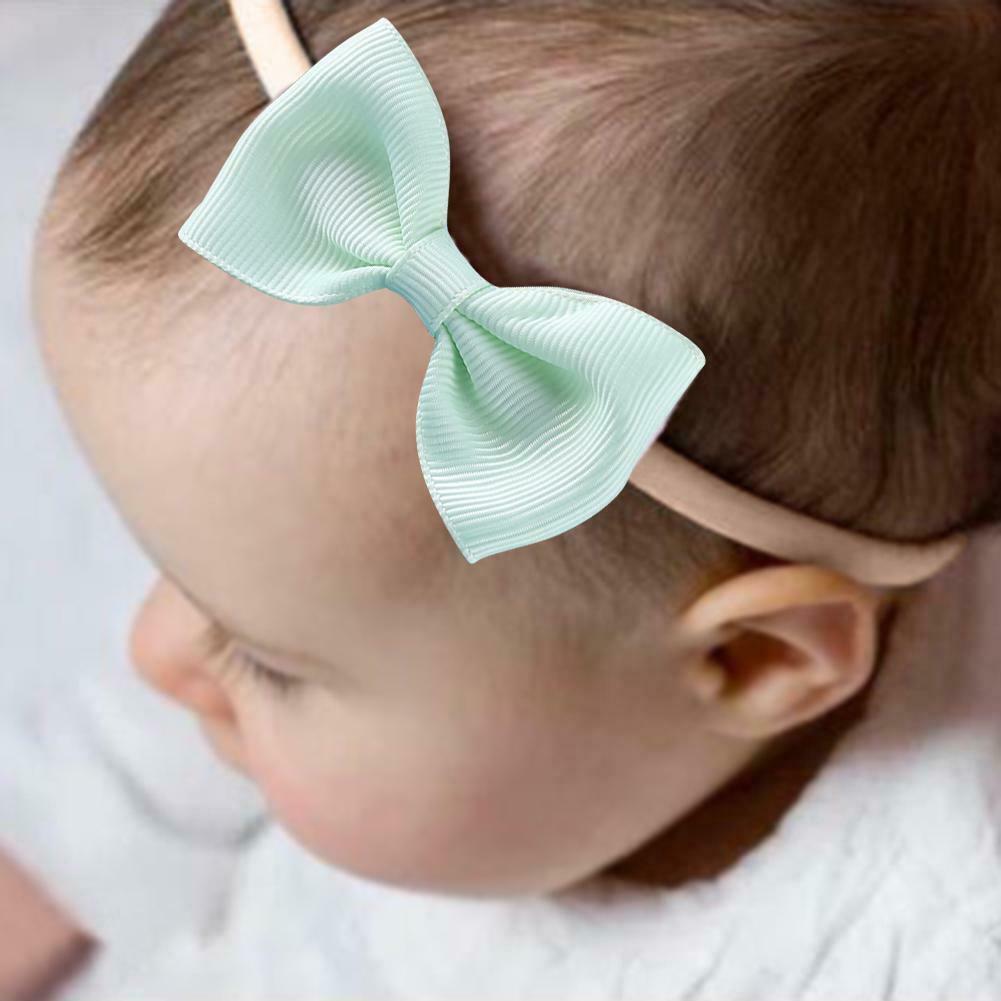 10pcs/Bag Baby Girls Headbands Lace Elastic Photo Photography Prop Hairband @