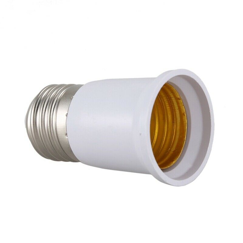 E27 to E27 Extension Base LED Light Lamp Bulb Adapter Socket Converter L7J3