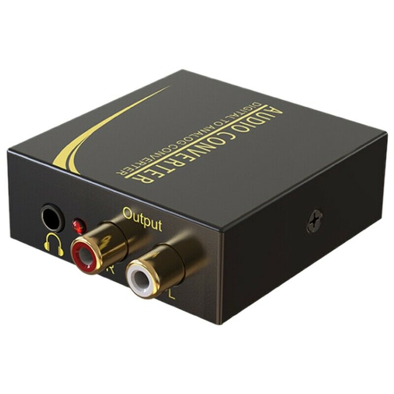 Digital Optical Coaxial Audio Converter 5.1 Channel Decoder Spdif Audio ConverO1