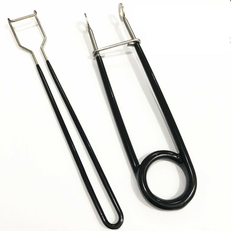 2Pcs/Set Fish Mouth Opener +Jaw Spreader Carp Trout Bass Lock Hook Remove TaBDA