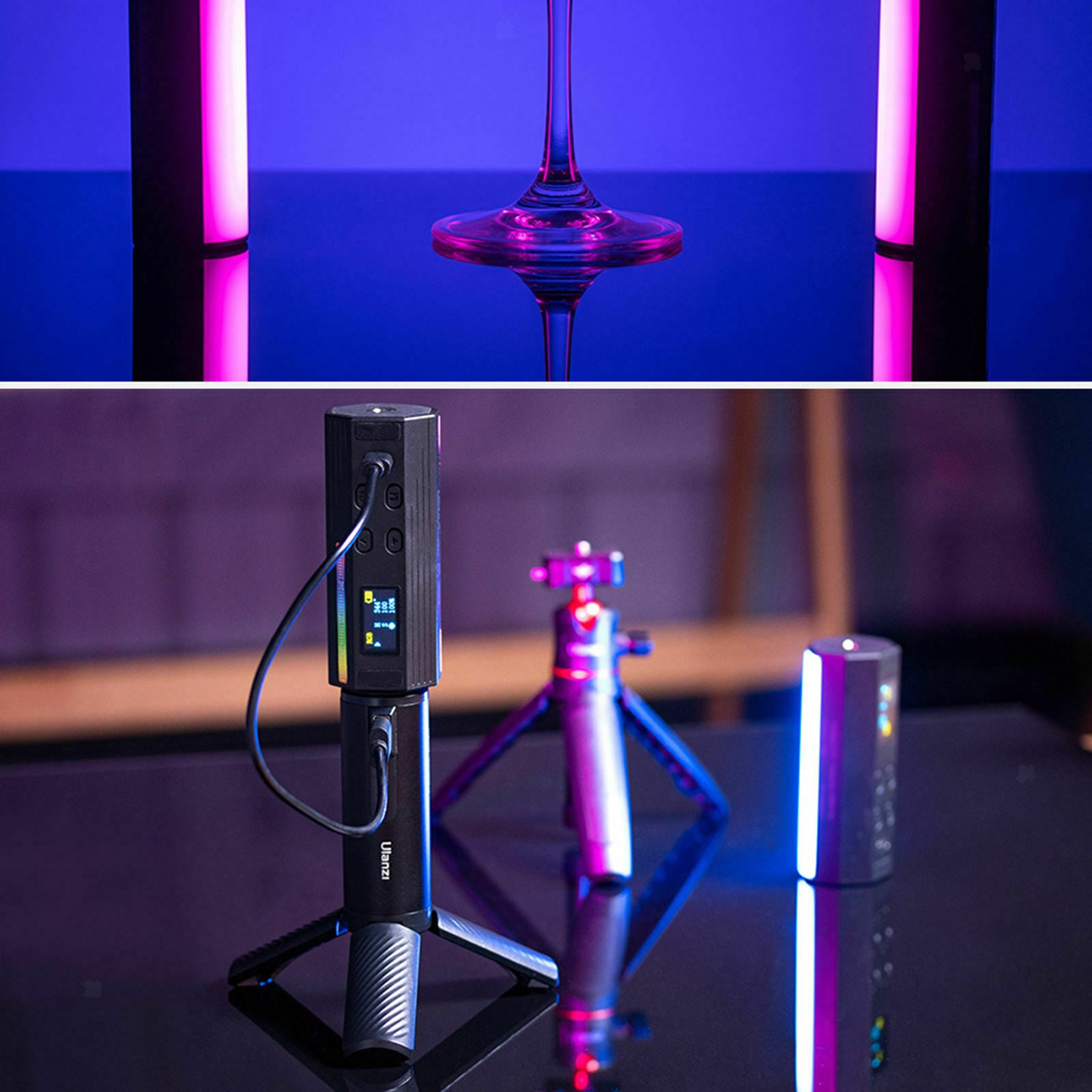 RGB LED Light Color Strong Magnet for Shooting Video Video Live Streaming