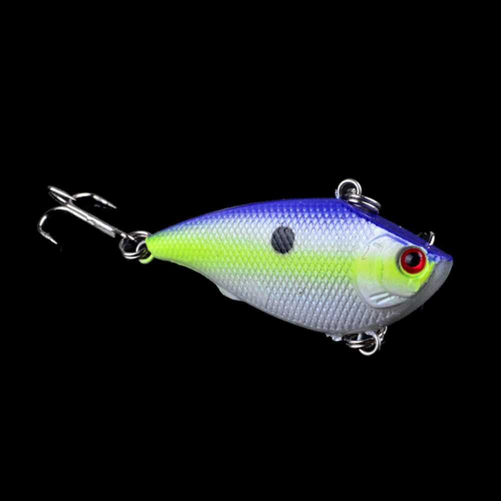 Lot 5Pcs Fishing Lures Kinds Of Minnow Fish Bass Tackle Hook Baits Crankbait ADD