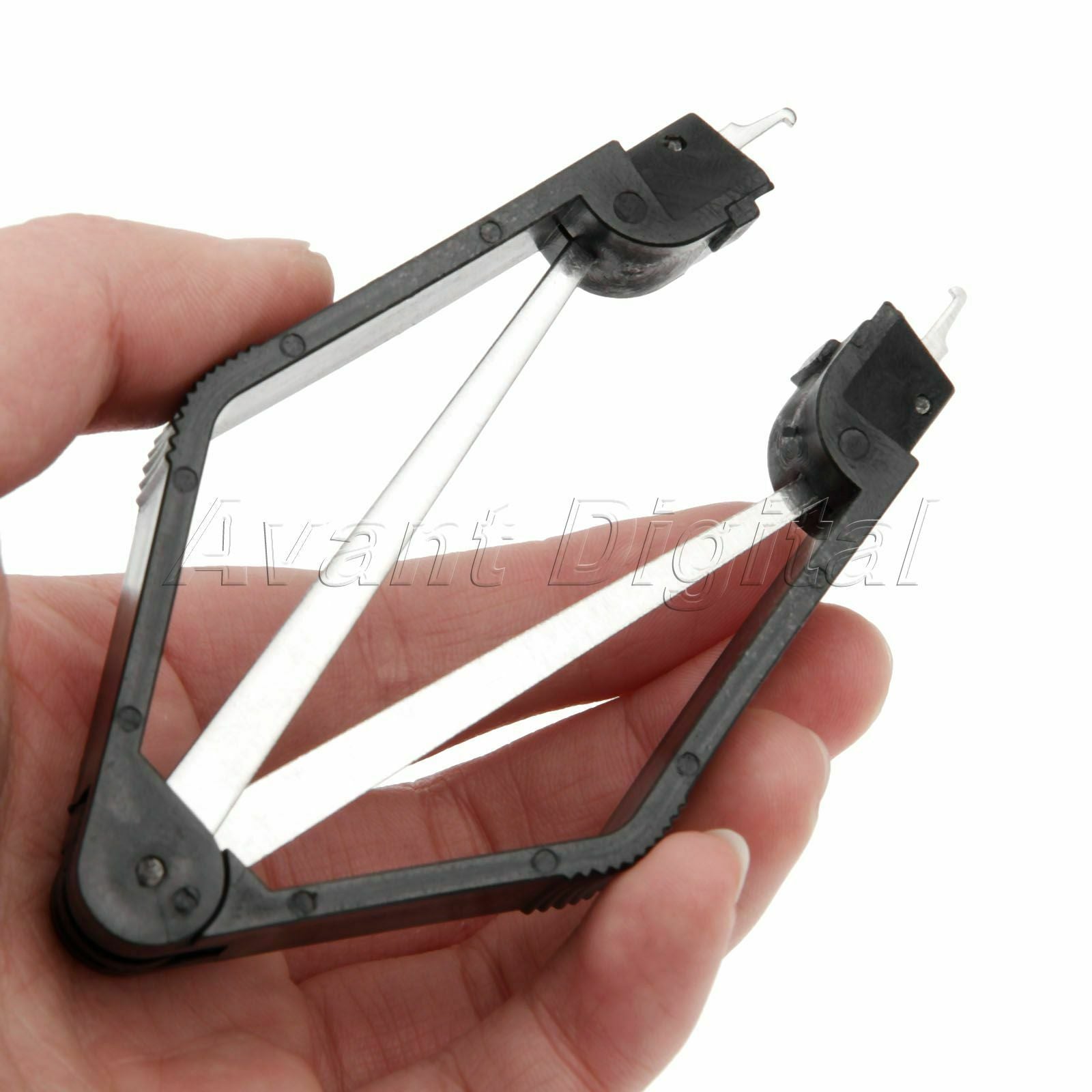 Electronics Puller Tweezers PLCC IC Chip Circuit Board Remover Extractor Plier