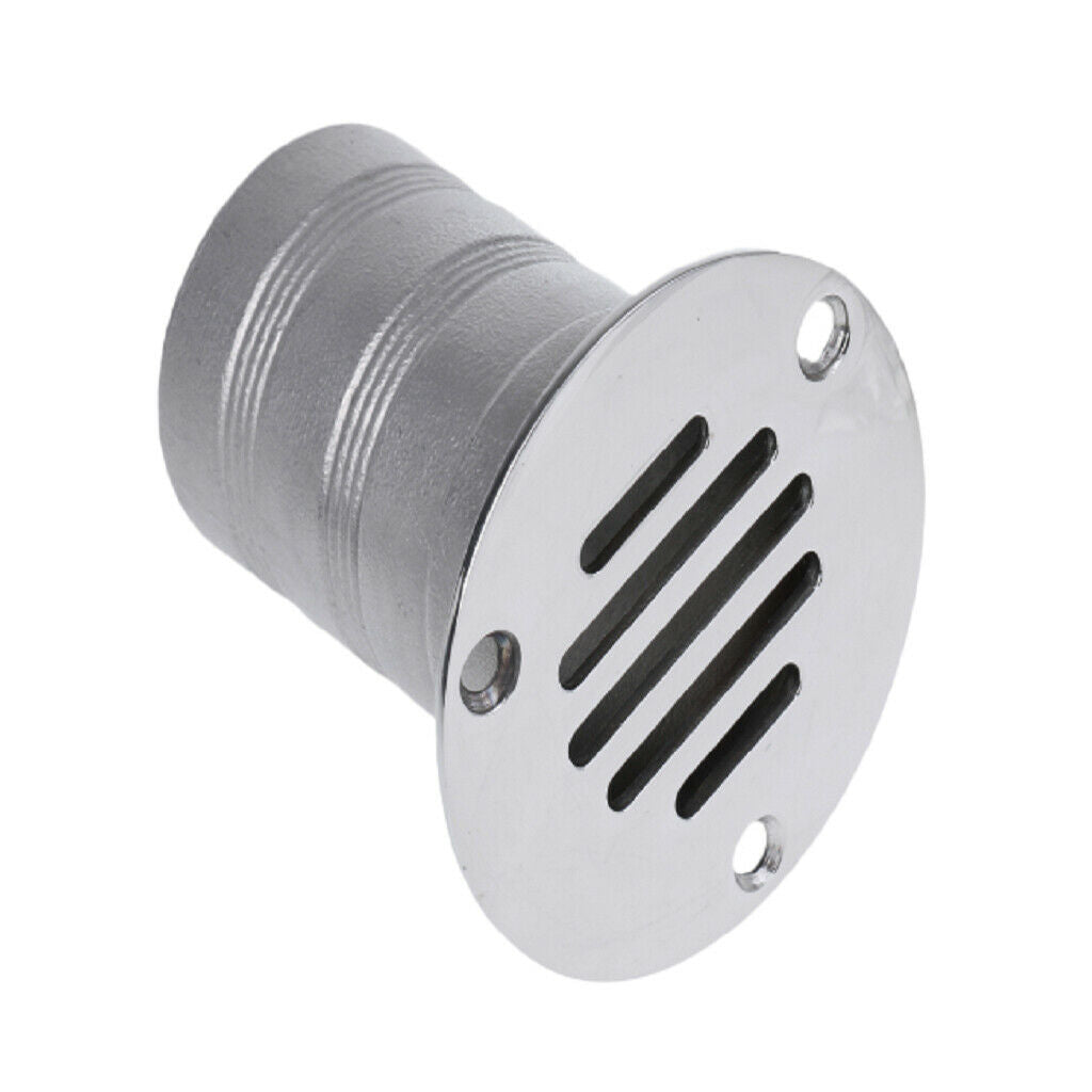 2" 316 Stainless Steel Round Marine Bathroom Floor Drain Shower Waste Drain