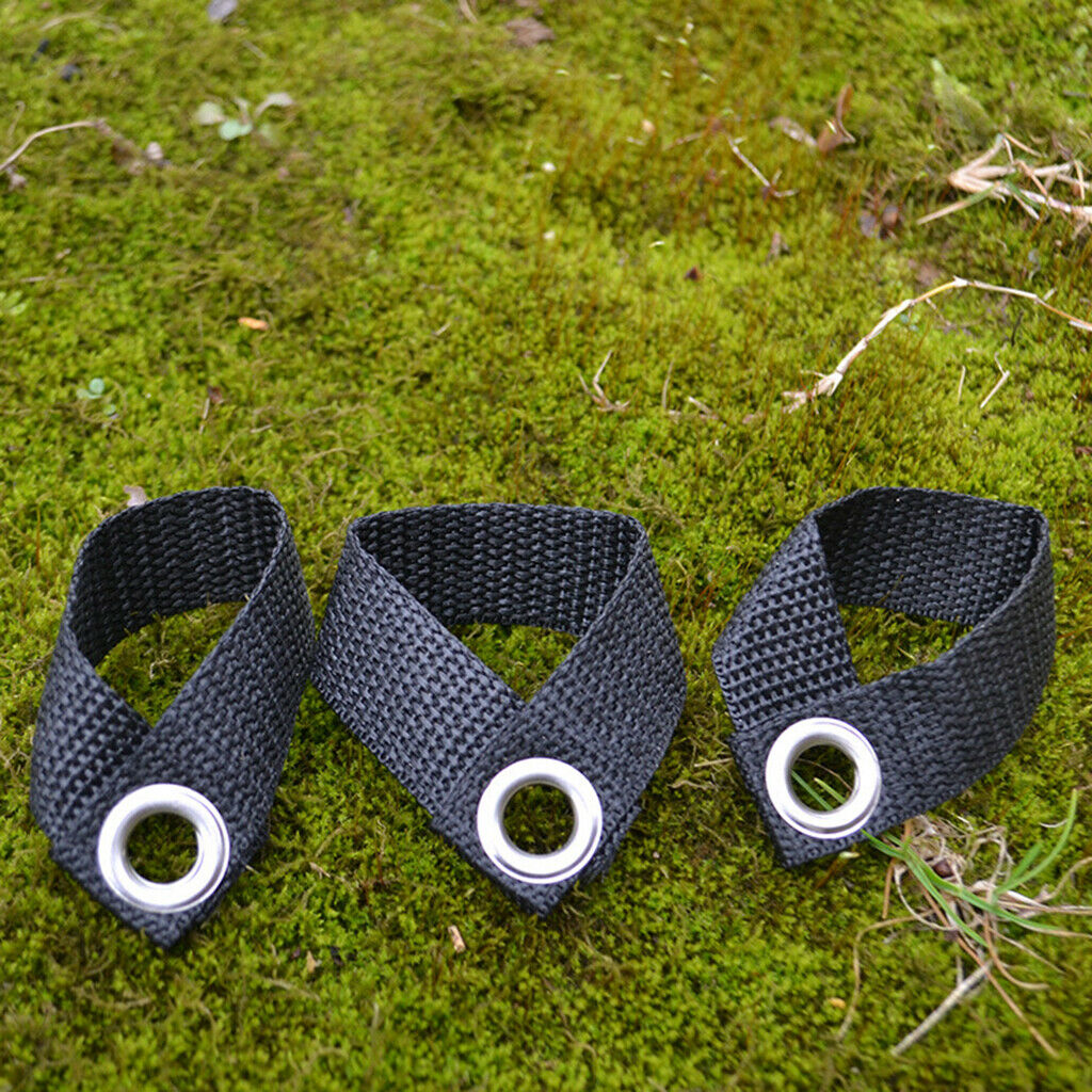 8Pcs Tent Nail Fixing Buckle Wear-Resistant Outdoor Canopy Frame Pole Holder