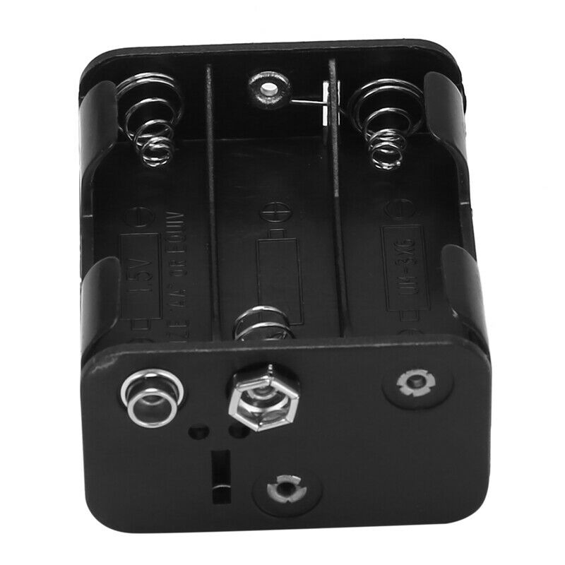 Double Side Sp 6 x 1.5 V AA Battery Holder Case Box Black L2L1L1