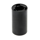 5Pcs AA to C Size Cell Battery Holder Case Converter Adapter Black Plastic Box