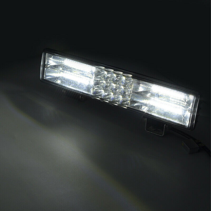Roof Headlight 60W LED Light Bar Driving Fog Lamp For Jeep Truck UTV Waterproof