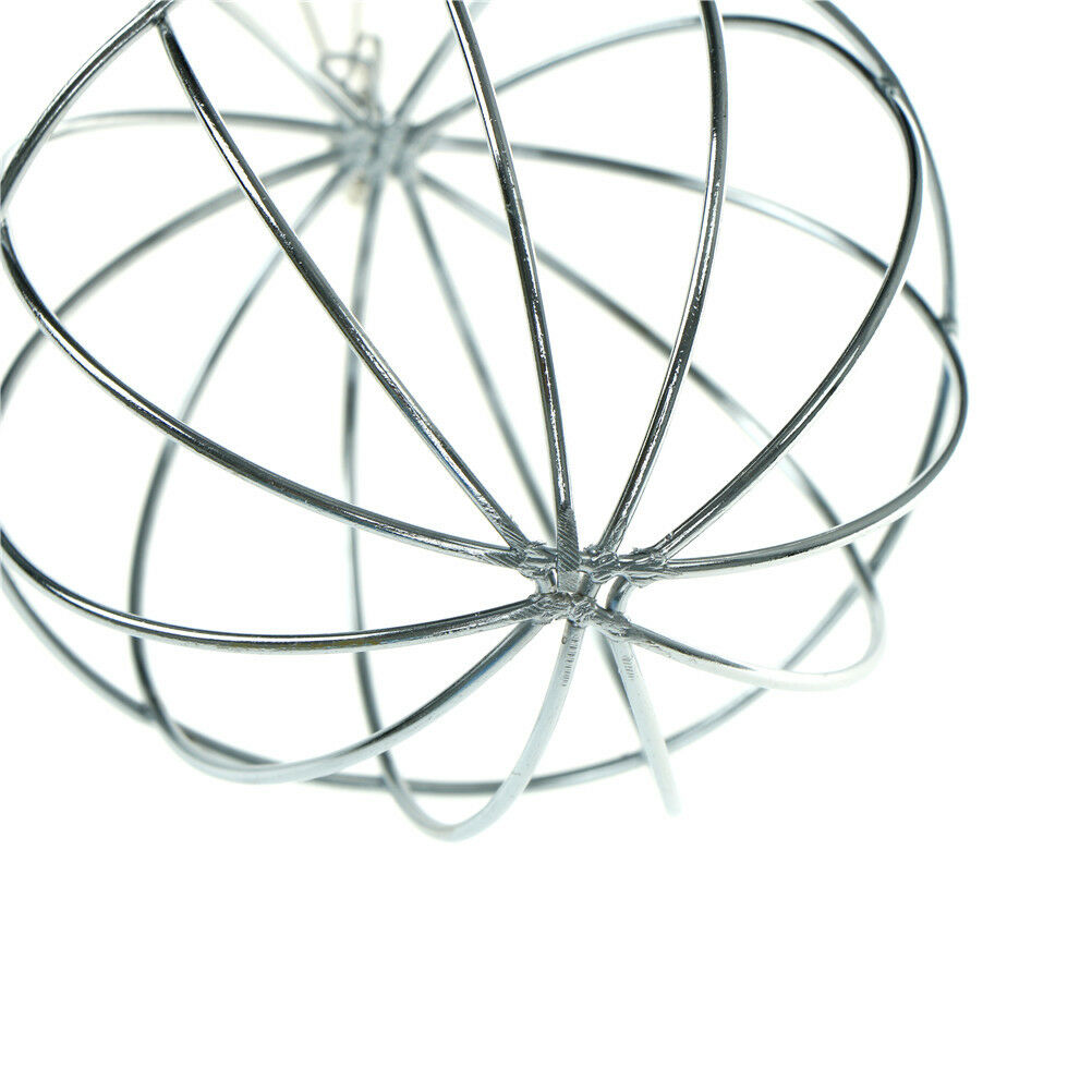Stainless Steel Round Sphere Food Feed Dispenser Rabbit Pet Hanging Ball T.l8