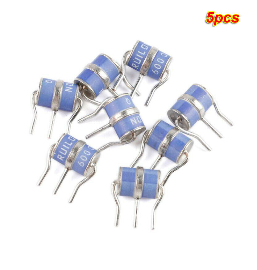 5pcs DIP Ceramic gas discharge tube 3R600TB-8 600V/10KA diode volume 8*10mm