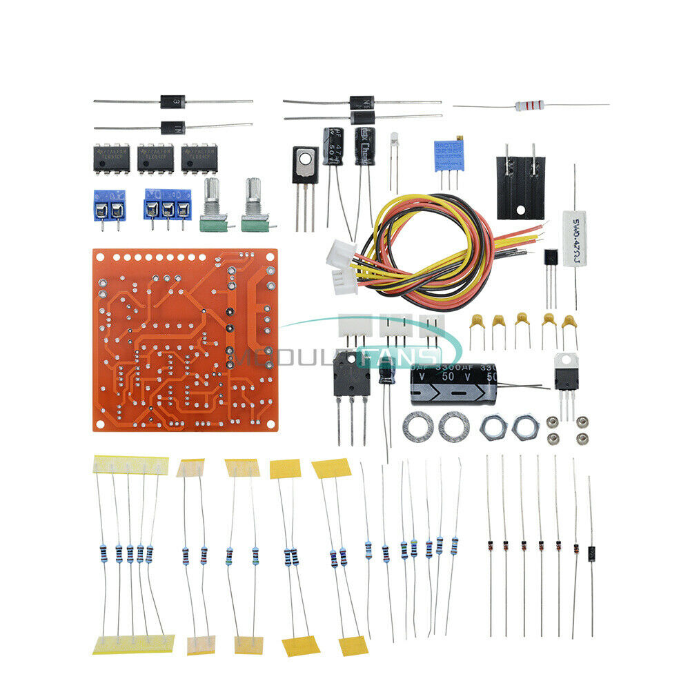 2mA-3A 0-30V Stabilized Continuous Adjustable DC Regulated Power Supply DIY Kit