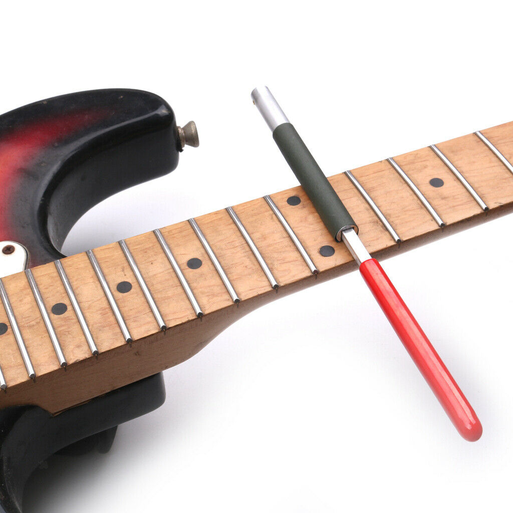 Portable Guitar Bass Fret Dressing Crowning File Sanding Tool Polishing
