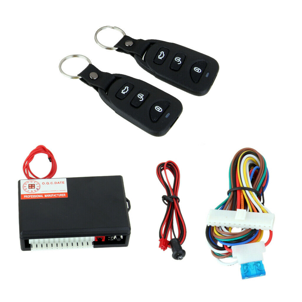 Universal Car Remote Central Kit Door Lock Vehicle Keyless Entry System Sets New