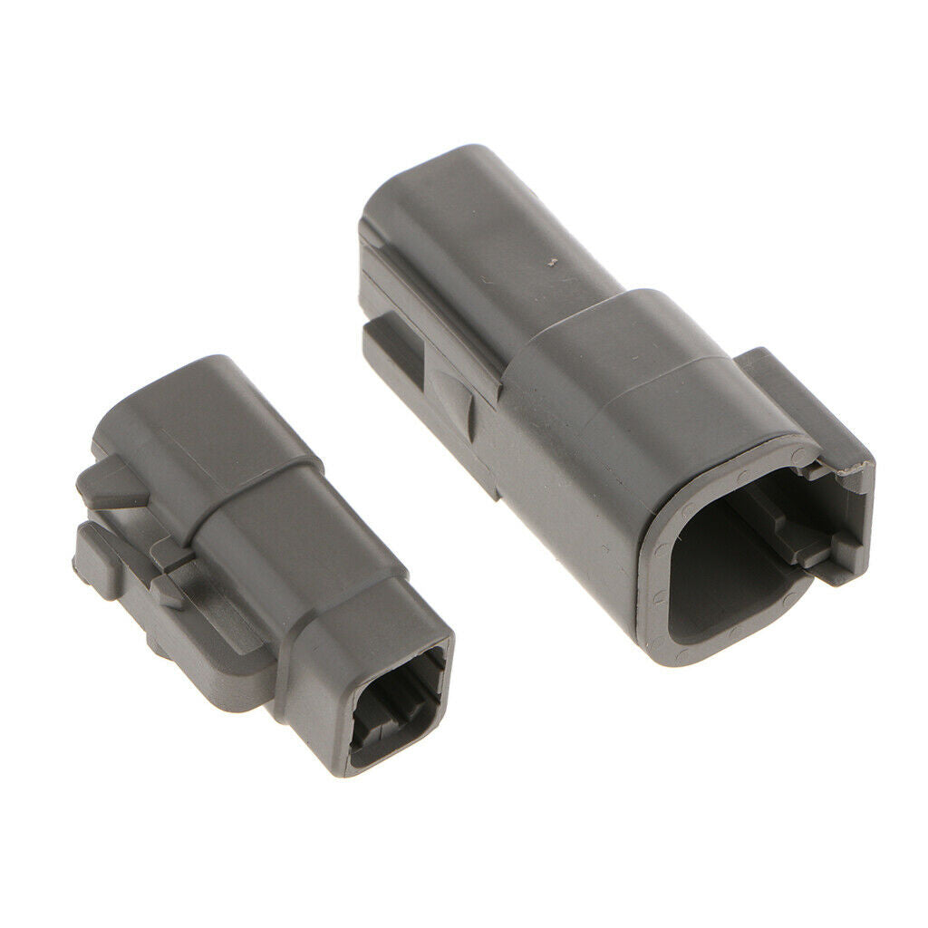 1 Set 4Pins Way Sealed Waterproof Electrical Wire Connector Plugs Terminals