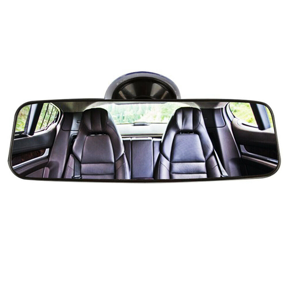 Universal Car Rear View Mirror Suction Cup SUV Truck Rearview Mirror w/ Suction