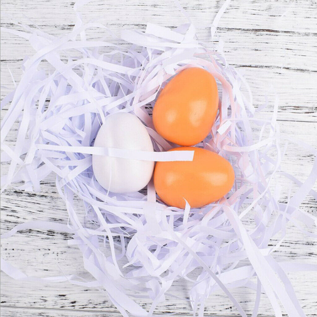Wooden Wooden Easter Eggs Children Early Childhood Development Toys