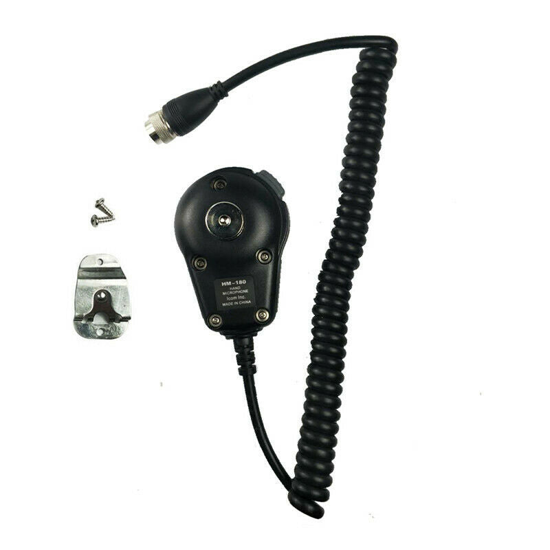 Handheld HM-180 8pin Microphone PTT Speaker Mic for IC-M700 IC-M710 IC-M600
