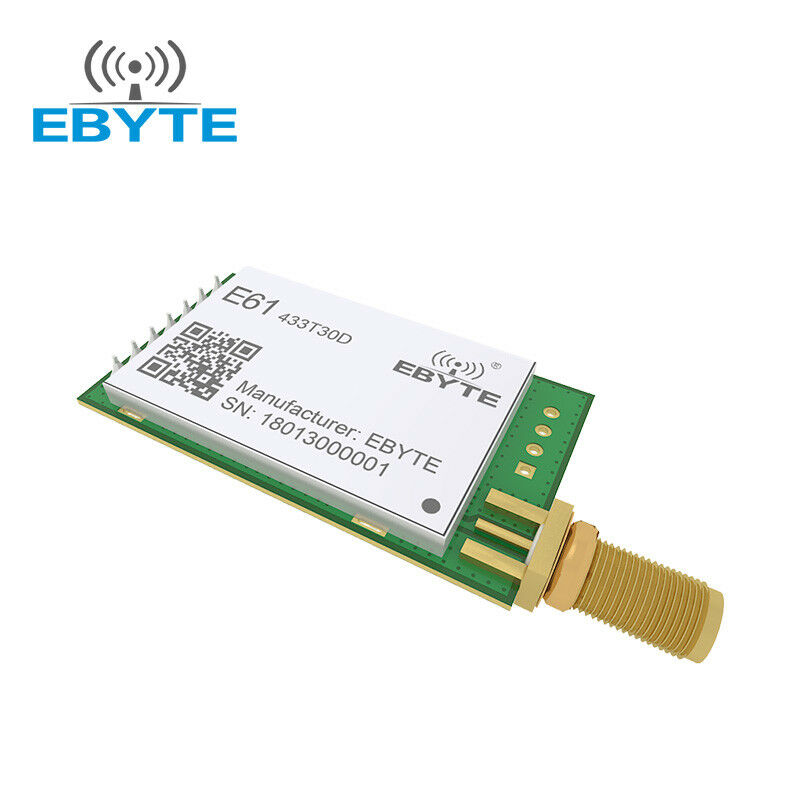 Wireless Transceiver Module 433Mhz 30dBm Serial Port Modbus 2.5km E61-433T30D