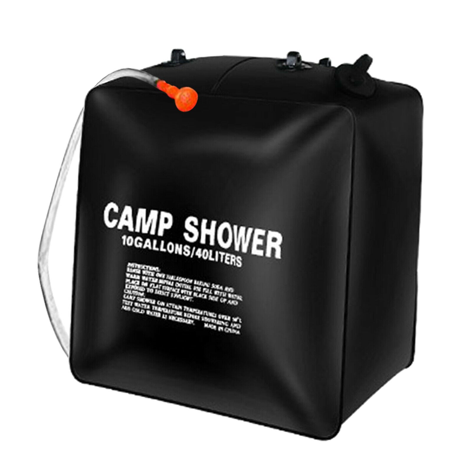 40L Portable Shower Heating Bag Solar Water Heater Outdoor Camping Shower
