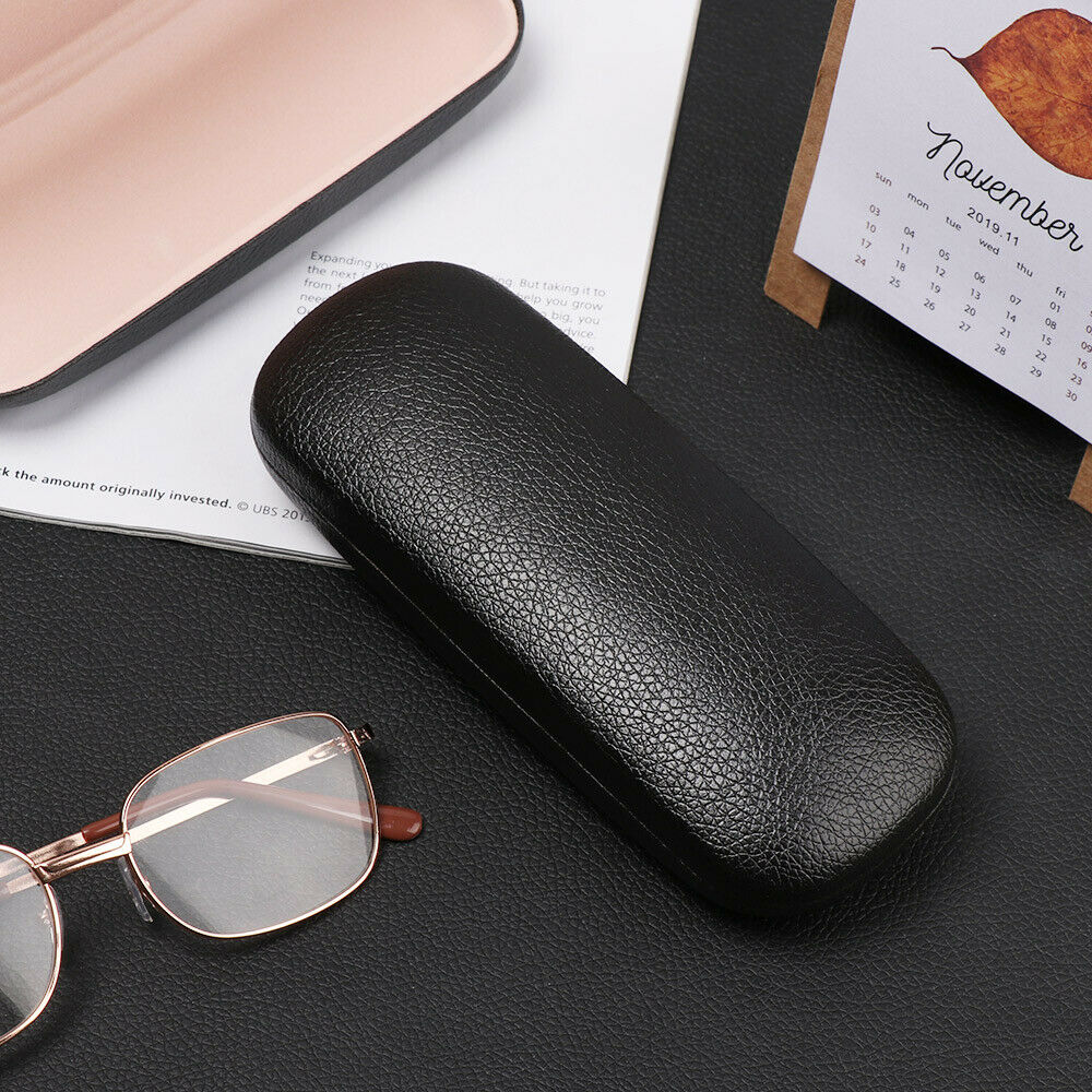 Eyewear Protector Glasses Box Hard Frame Eyeglass Cases Black Spectacle Cases