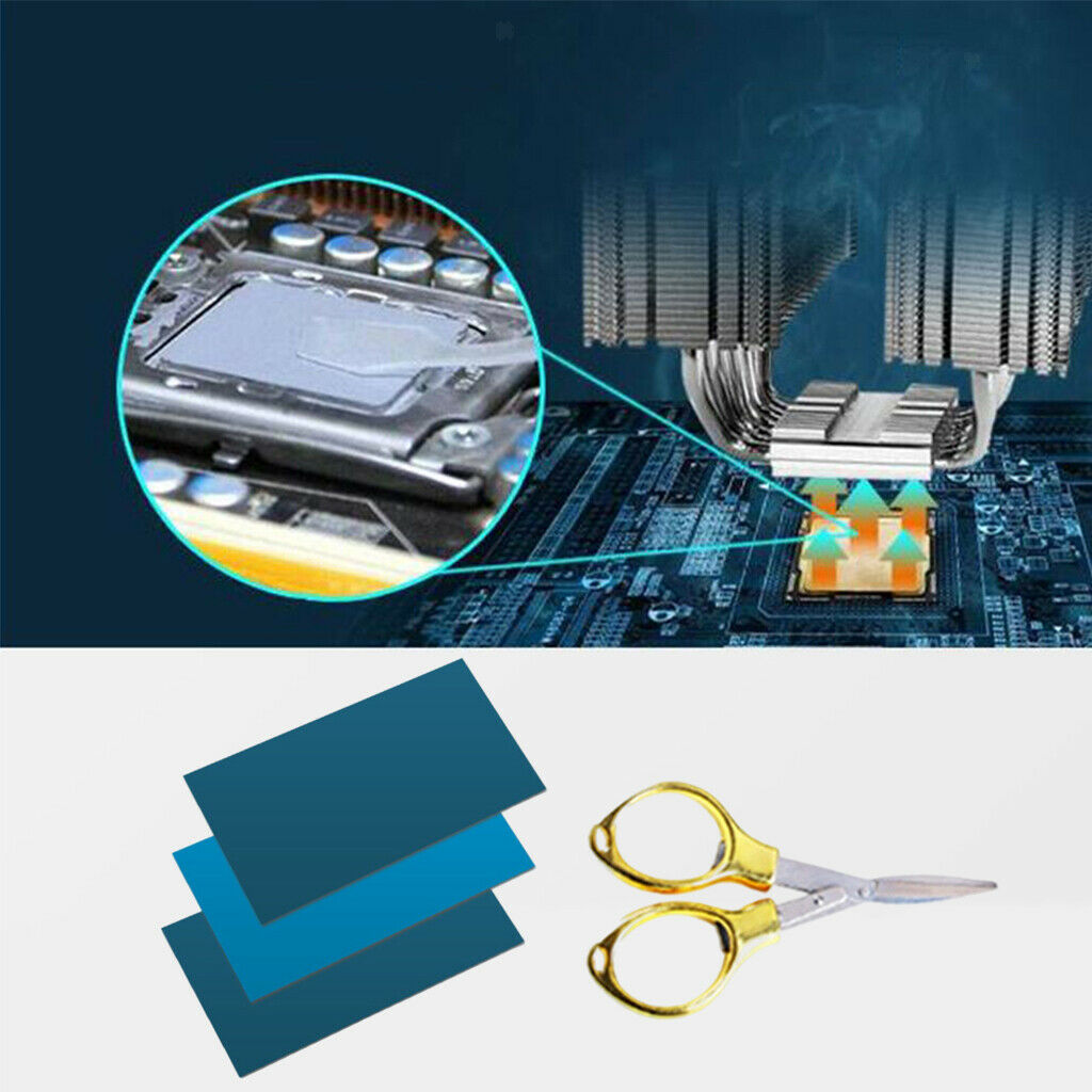 Thermal Pad Mat 10W/m.k Thermal Conductivity for Laptop SSD LED Cooler