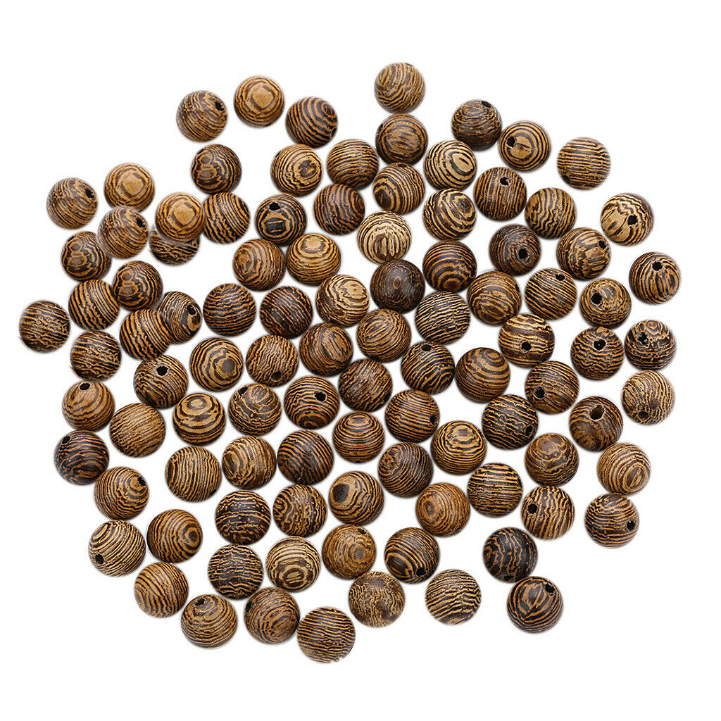 Fashion Wooden Beads Round Wood Ball Necklace Bracelets Crafts Beads 8.5mm