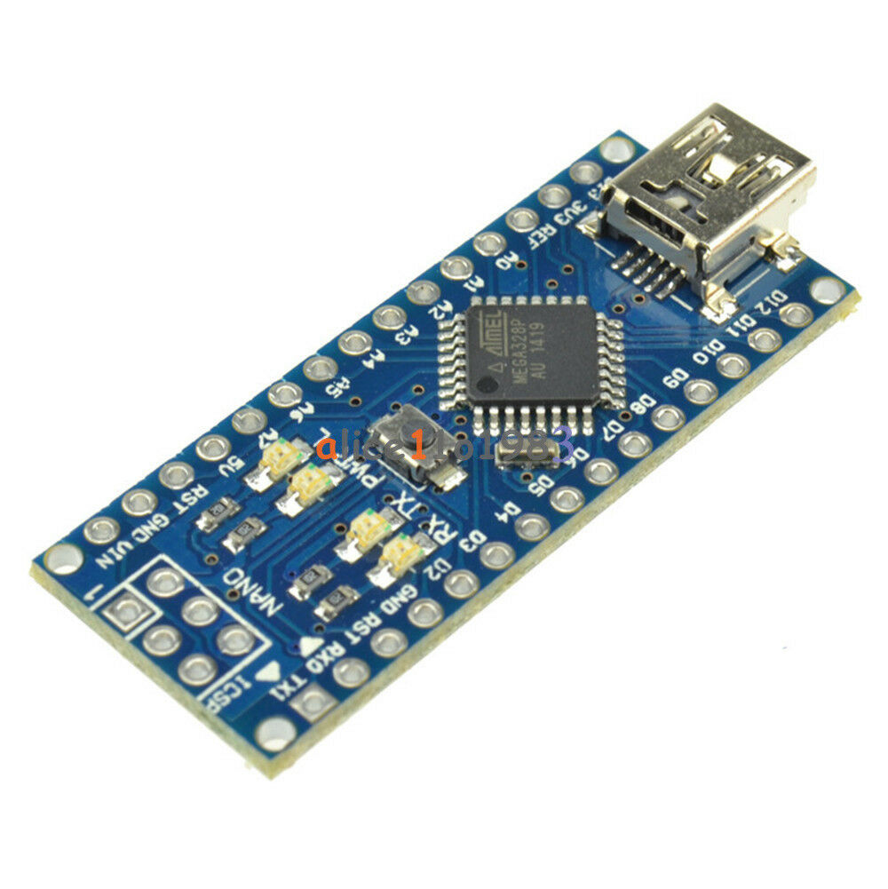 Nano V3.0 5V Micro-controller CH340G+Terminal Adapter Sheild Board for Arduino