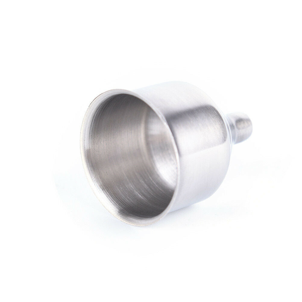 1Pc 8mm Stainless Steel Wine Funnel For All Hip Flasks Flask Filler Wine P.l8