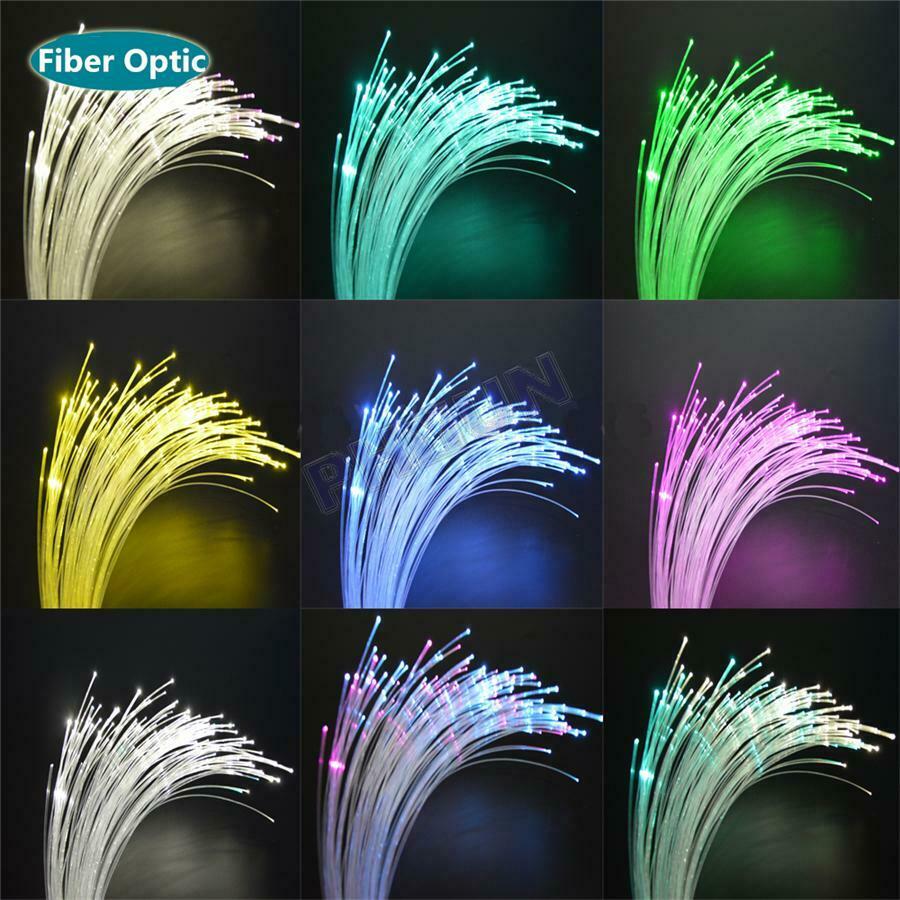6W RGB Fiber Optic Star Ceiling Light Kit w/ 100Pcs Fiber Optic Cable + Remote