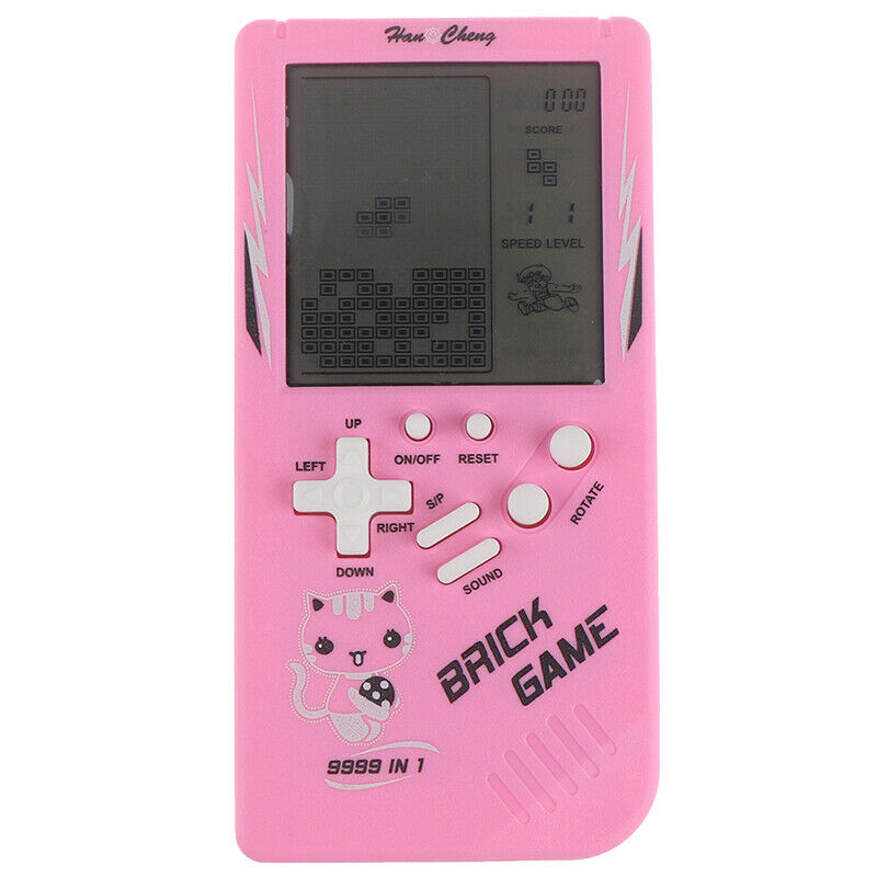 Big Screen Classic Handheld Game Machine Brick Game Kids LCD Electronic  .l8