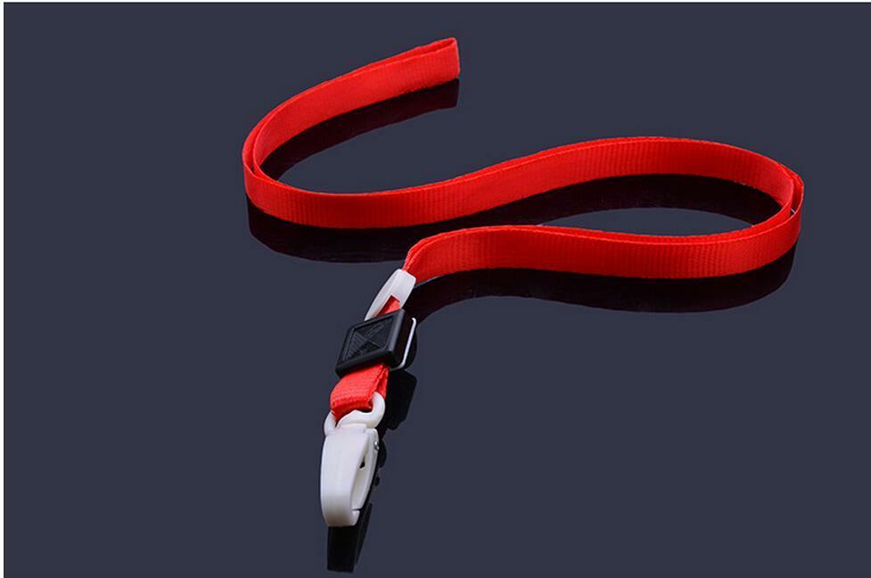 10Pcs Neck Strap Lanyard Safety Breakaway For ID Name Badge Holder Keys C.l8