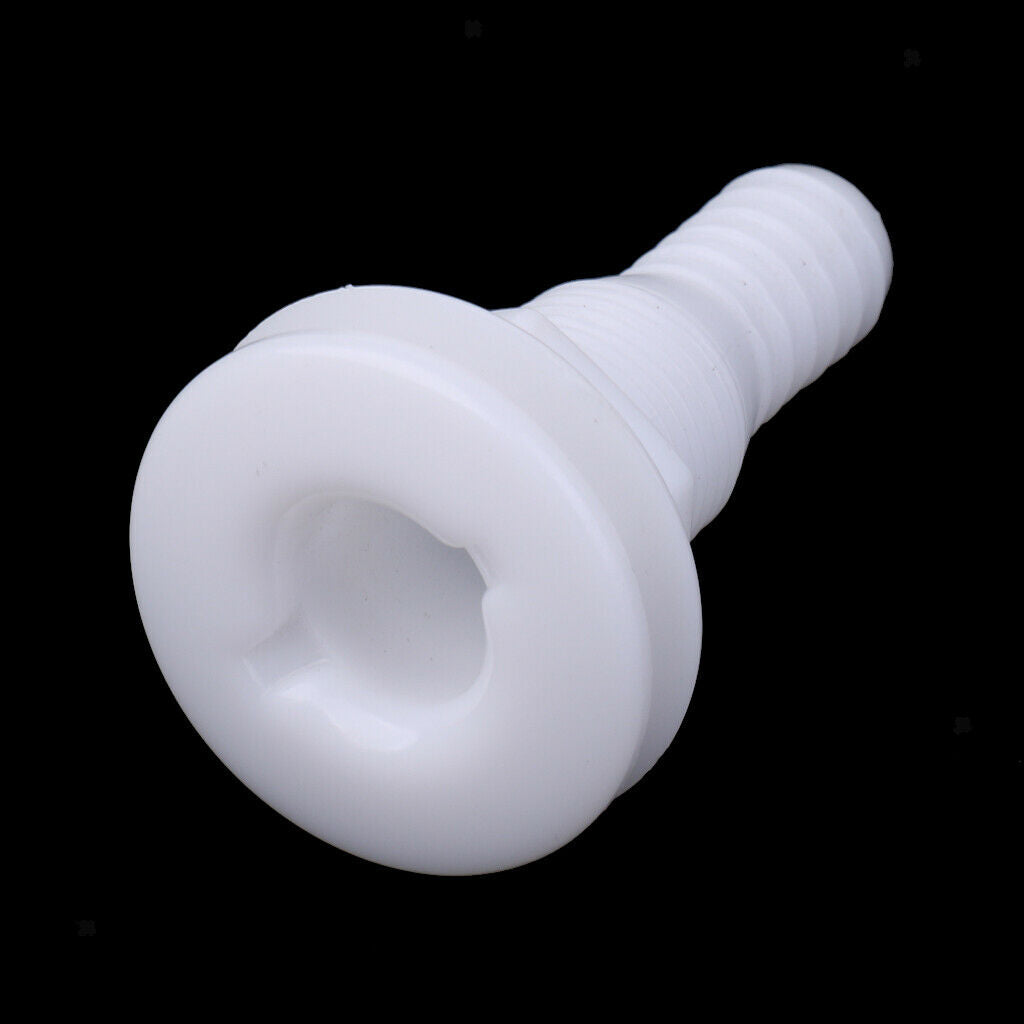 3pcs Plastic Thru-Coel Bilge Pump And Aerator Hose Connection For