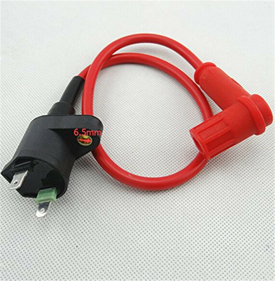 Universal Dirt Bike Wiring Harness Kill Switch Ignition Coil CDI Set 50cc-150cc