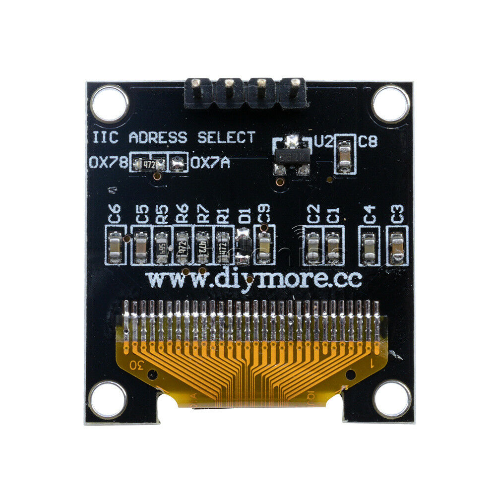 I2C IIC 0.96" Serial 128X64 128*64 Blue OLED LCD LED Display Module for Arduino