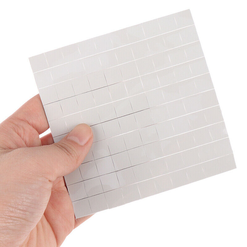 100x 10mm*10mm*0.5mm GPU CPU Heatsink Cooling Conductive Silicone Thermal.l8