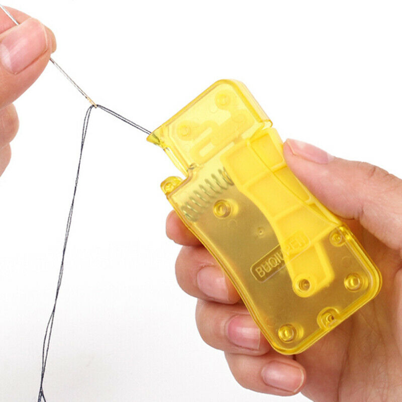 Auto Needle Threader DIY Sewing Needle Threader Hand Device Machine Tools J6FCA