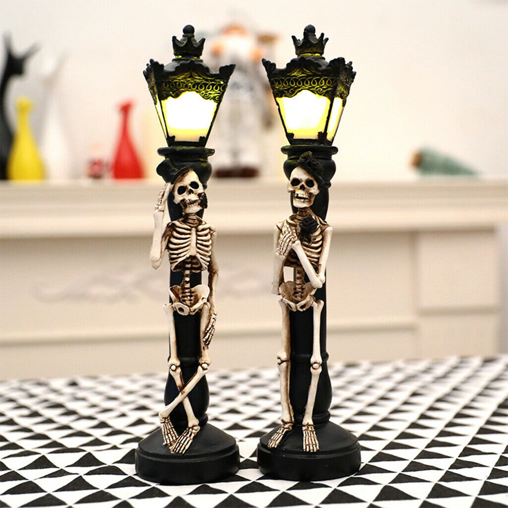 Horror Led Halloween Desk Lamp Night Light Festival Supply Photo Props