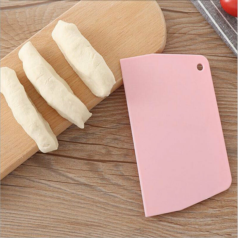 Dough Cutter Trapezoid Spatula Dough Scraper Kitchen Butter Kni.l8
