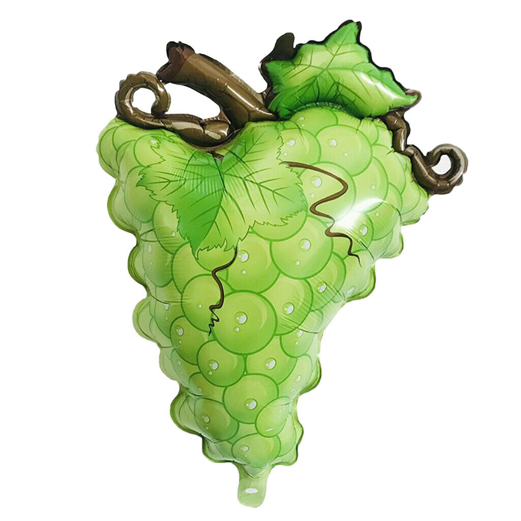 Colorful Fruit Vegetable Smile Foil Balloon Huge Pineapple Birthday Hawaii Party