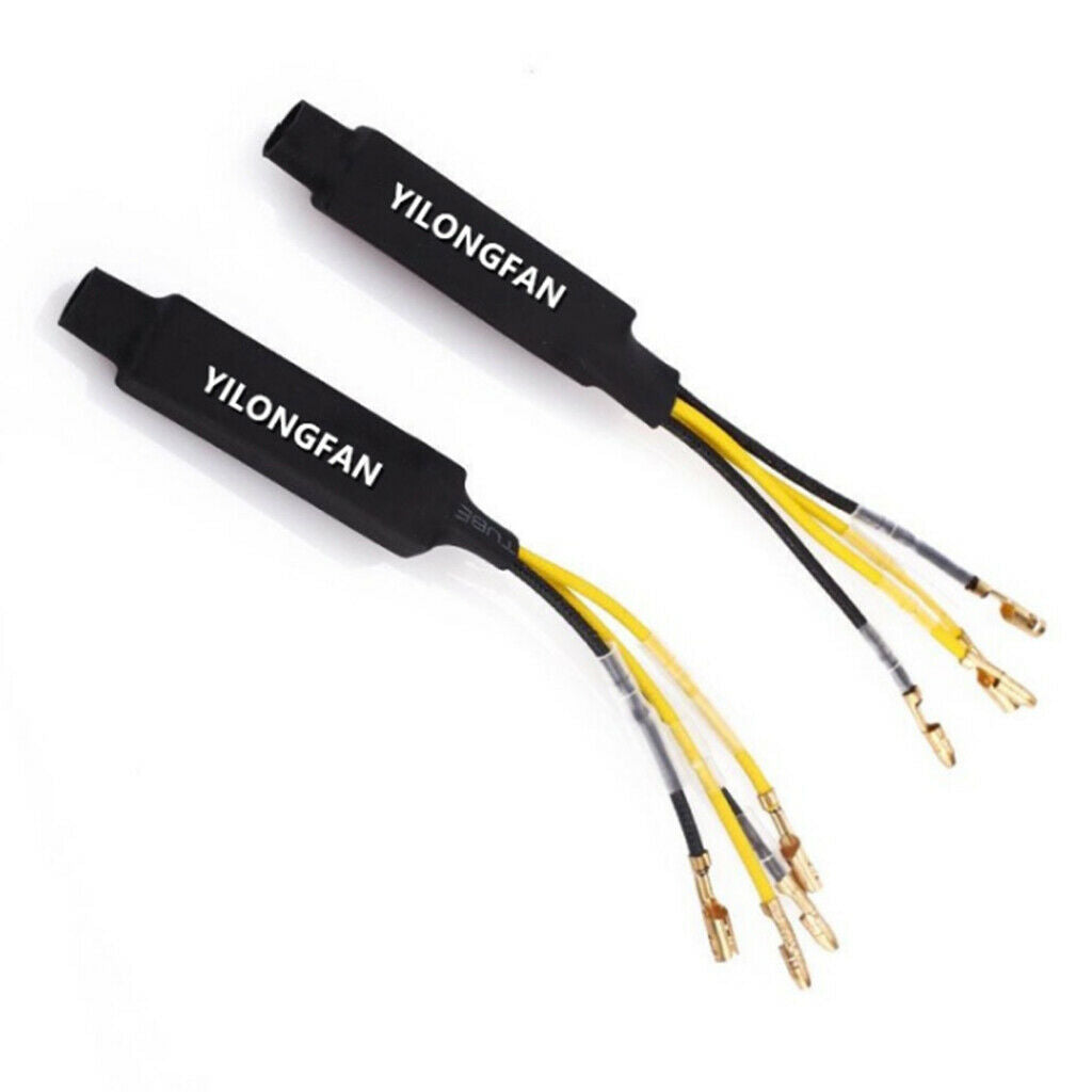 Motorcycle Bike LED Turn Signal Indicator Flasher Relay Resistor Adaptor