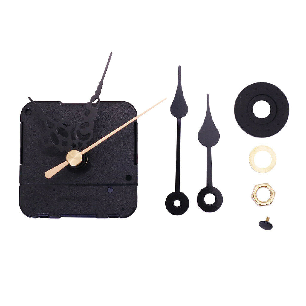 Sweep Quartz Wall Clock Movement DIY Repair Tool 15Inch Total Shaft Length
