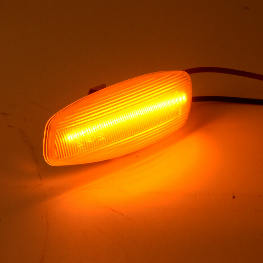 2Pcs Dynamic LED Side Marker Light Fit For Peugeot 207 308 3008 5008 Citroen DS3
