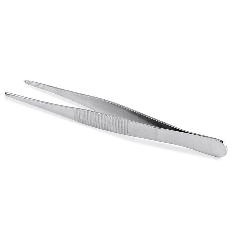 Professional Stainless Steel Tweezers Eyebrow Hair Pluckers Slanted Tweezers HN