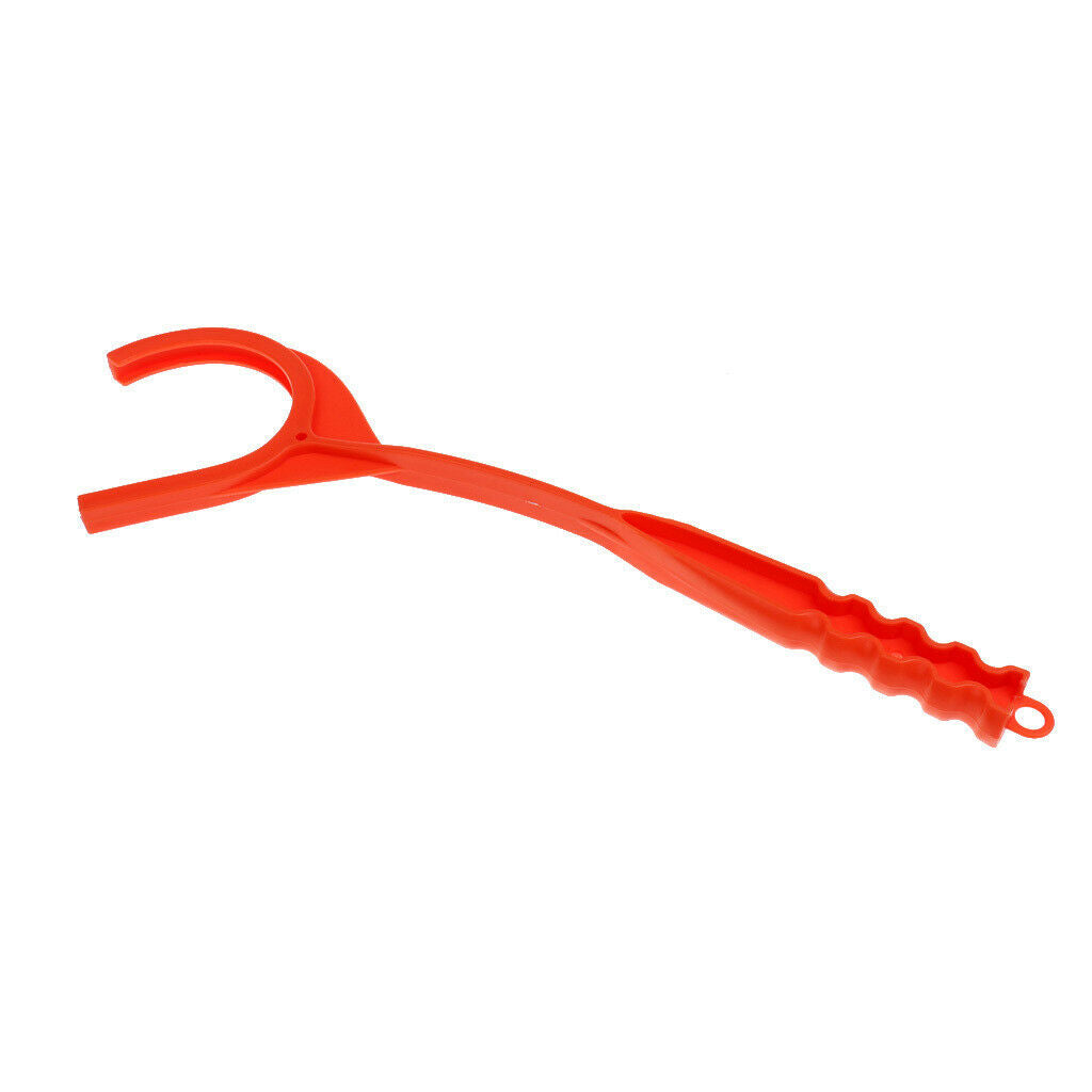 Durable Clay Target Hand Thrower Outdoor Fishing Hunting Accessory Orange
