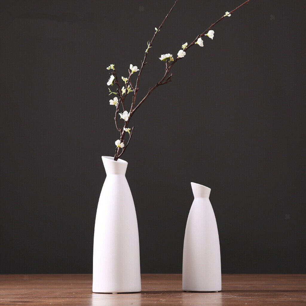 Ceramic Flower Vase Handcraft Japanese Ikebana Flower Vase Centerpiece #3