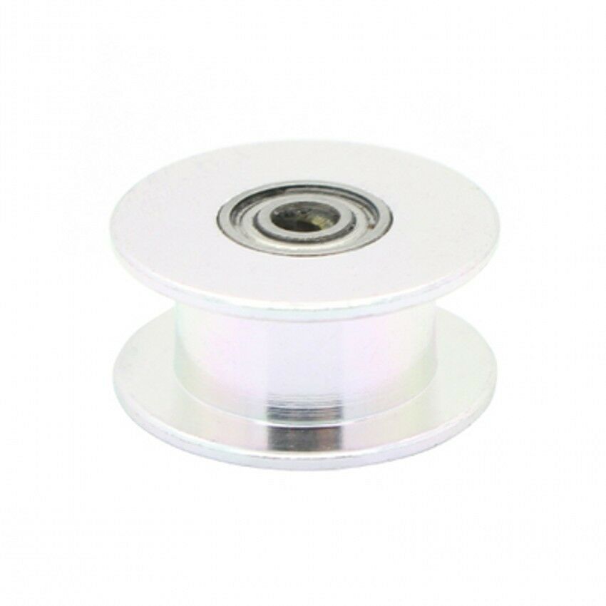 1Pcs Timing Belt Drive Pulley 5M20T Smooth Idler Pulley Bore 6mm For 15mm Belt