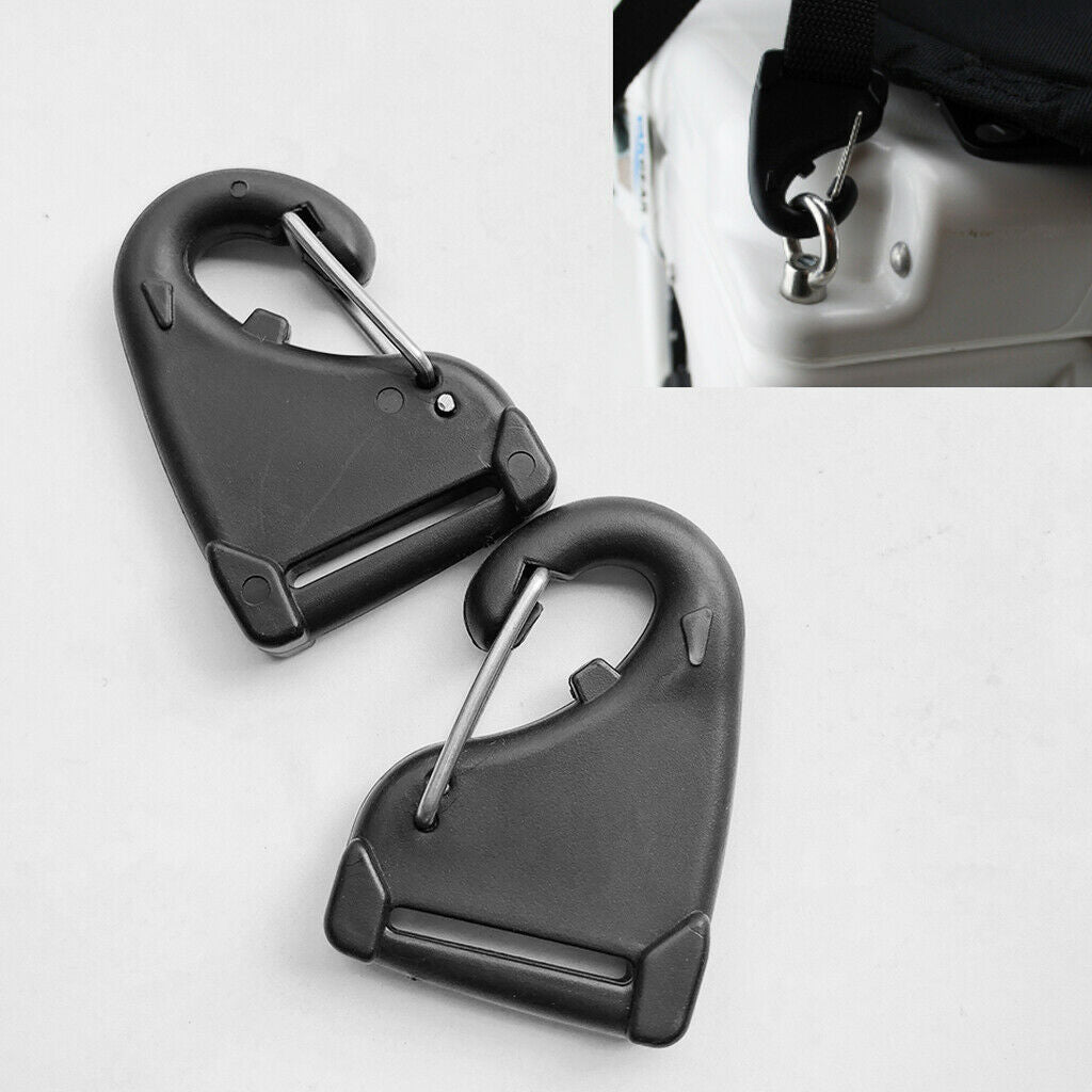 2 Pcs Nylon Clip Hooks Clip Snaps Hook Kayak Accessaries Outdoor Sports