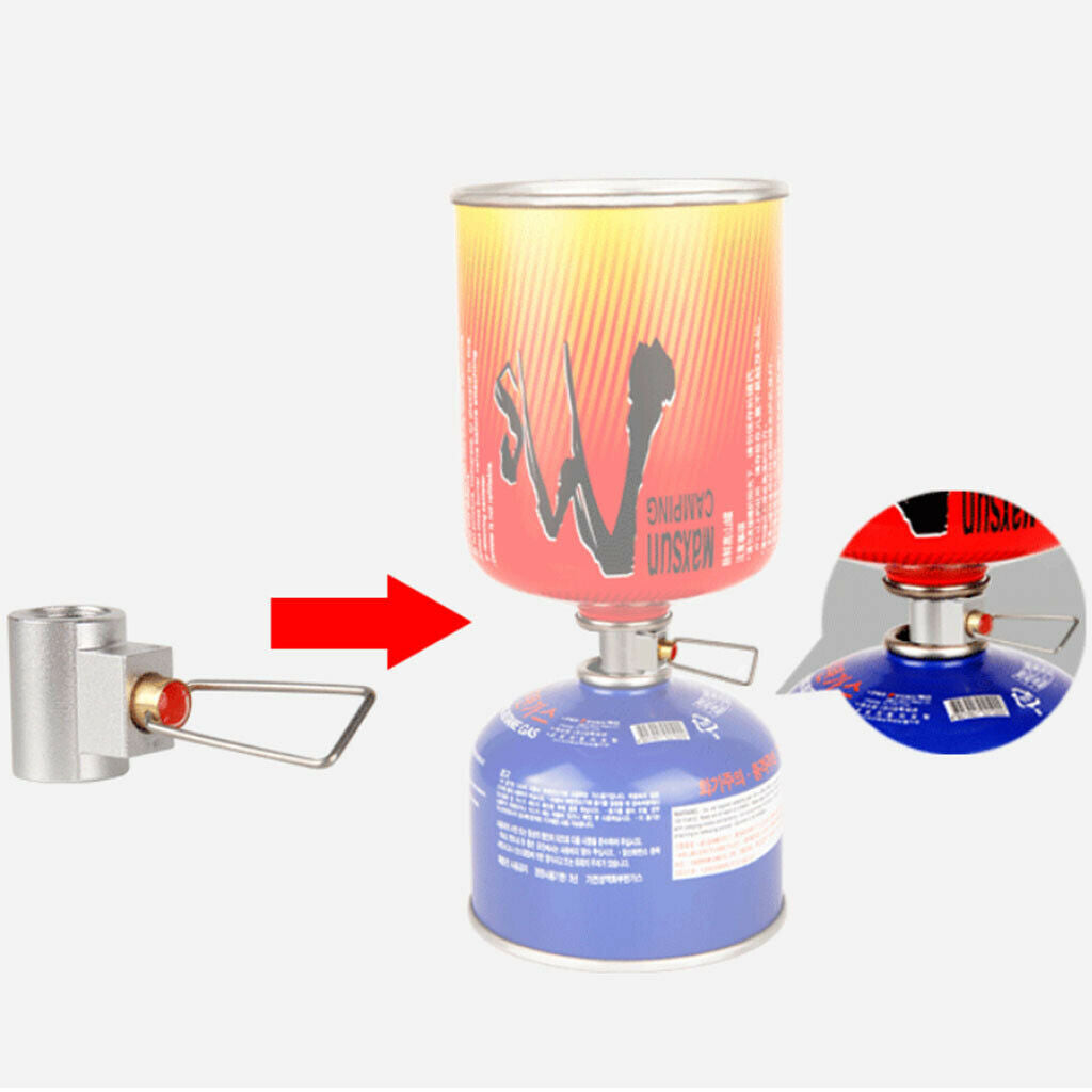 1pc Conversion Adapter Camping Gas Stove Convertor Valve Canister Shifter Refill