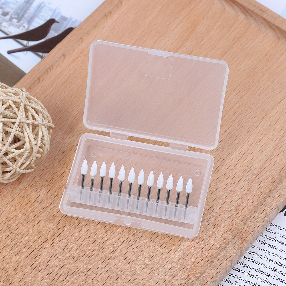 12Pcs dental polishing grinding sand stone materials teeth whitenDD